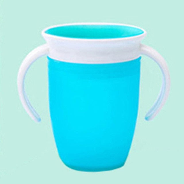 360 Degree Leak Proof Cup Baby Learning Drinking Water Bottle Anti Spi –  Cups Pupsy