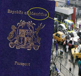 Crocodile Pattern Passport Mauritius Cover 2020 Hot Selling RFID Travel Passport Wallet ID Credit Card Holders Cover Unisex