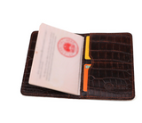 Crocodile Pattern Passport Mauritius Cover 2020 Hot Selling RFID Travel Passport Wallet ID Credit Card Holders Cover Unisex