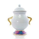 Disney Beauty Beast Cartoon Water Cup Set Coffee Tea Milk Ceramic Pot Suit Home Office Collection Kettle Festival Friend Gifts