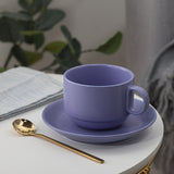 European Luxury Ceramic Coffee Cups and Saucers Mugs Coffee Cups Cappuccino Water Tea Cup Cute Taza Cafe Drinkware Bb50