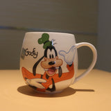 300ML 400ML Disney Mickey Mouse Cartoon Ceramic Cup Love Couple Milk Coffee Water Mug Office Home Drinkware Children Cups Gifts