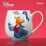 Disney's New Home Ceramic Mug Cup Children's Fashion Breakfast Milk Cup Creative Simple Cute Cup