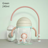 BC Babycare Baby Sippy Cup Gravity Ball Baby Bottle Leak-proof V-Type Straw Anti Choked Handle Shoulder Strap Water Drinking Cup
