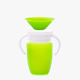 360 Degree Leak Proof Cup Baby Learning Drinking Water Bottle Anti Spill Kids Magic Cups Toddlers Safe Feeding T2156