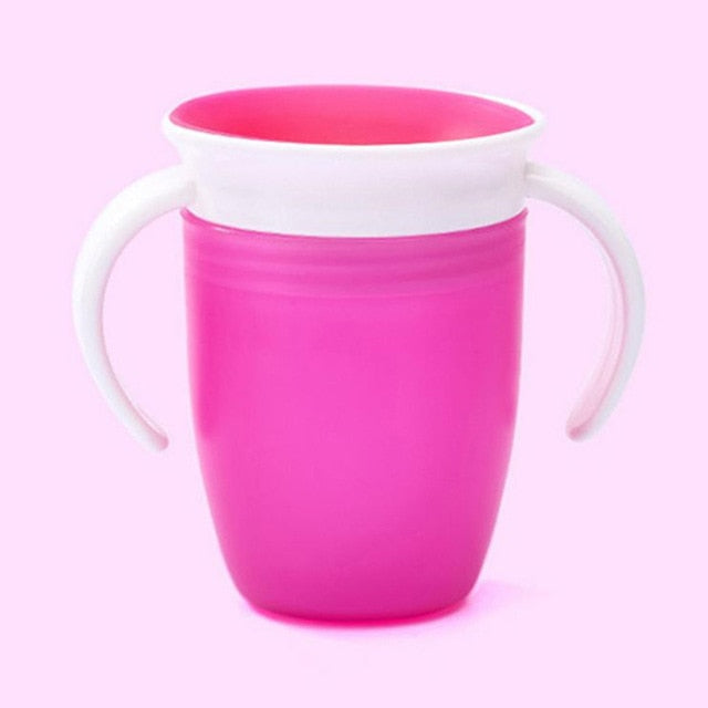 School Bus Water Bottle 360 Leak-proof Girl Straw Cup Toddler Cup